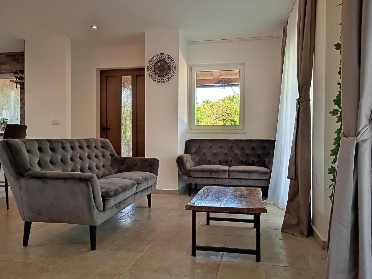 Casa Di Marko-New Modern Rustic House With Pool And Spacious Garden! Privlaka  Eksteriør bilde