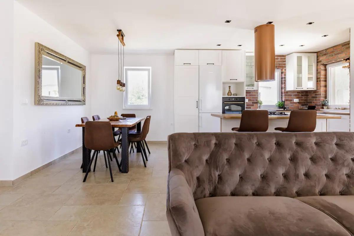 Casa Di Marko-New Modern Rustic House With Pool And Spacious Garden! Privlaka  Eksteriør bilde